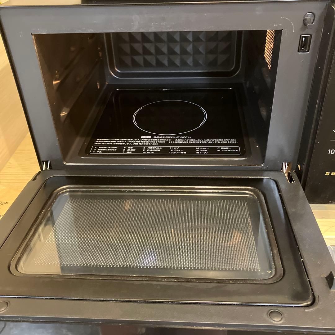 【9月20日前後発送】山善 オーブンレンジ YRJ-F182TV 23年製