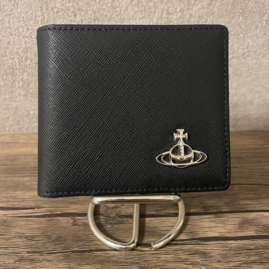 【最終値下げ】Vivienne Westwood ブラック 二つ折り財布