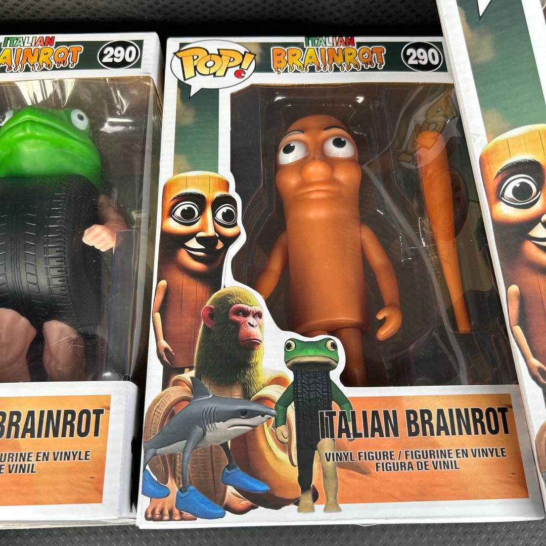 【人気】Italian Brainrot POPフィギュア3種セット まとめ売り