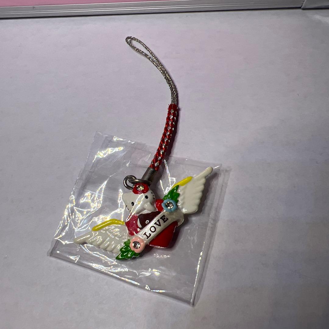【レア】ハローキティ エンジェル　ストラップ