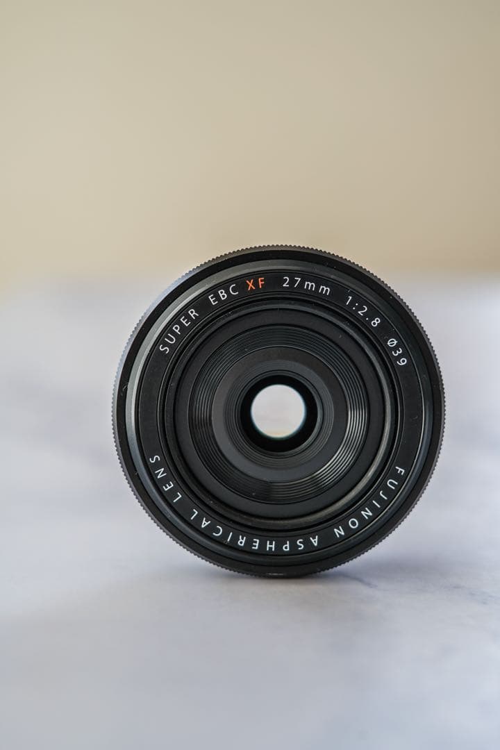 富士フイルム　FUJIFILM Fujinon XF27mmF2.8 レンズ