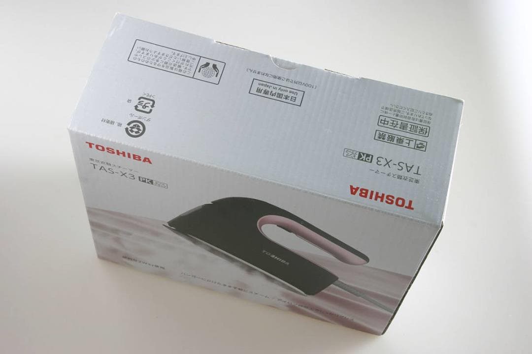 コンパクト toshiba 東芝 スチーマー スチーム アイロン TAS-X3