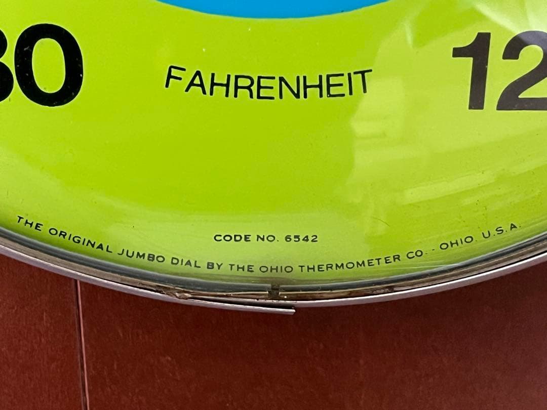 70's ピーターマックス　PETER MAX 7UP 温度計　ヴィンテージ