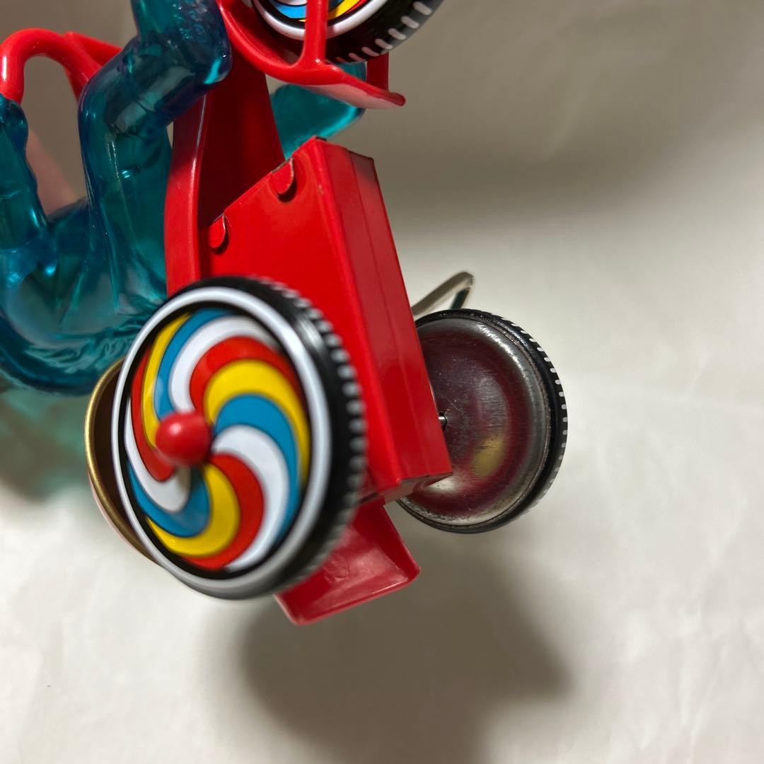 ブルマァク　M1号 ケムール人 青　ウルトラQ ウルトラマン ソフビ　ゼンマイ