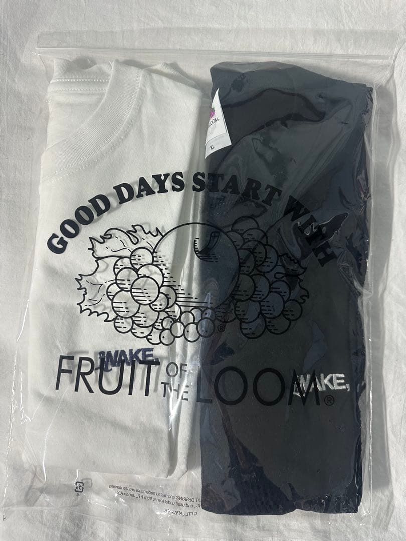 WAKE. FRUIT OF THE LOOM パックT 2枚セット 半袖
