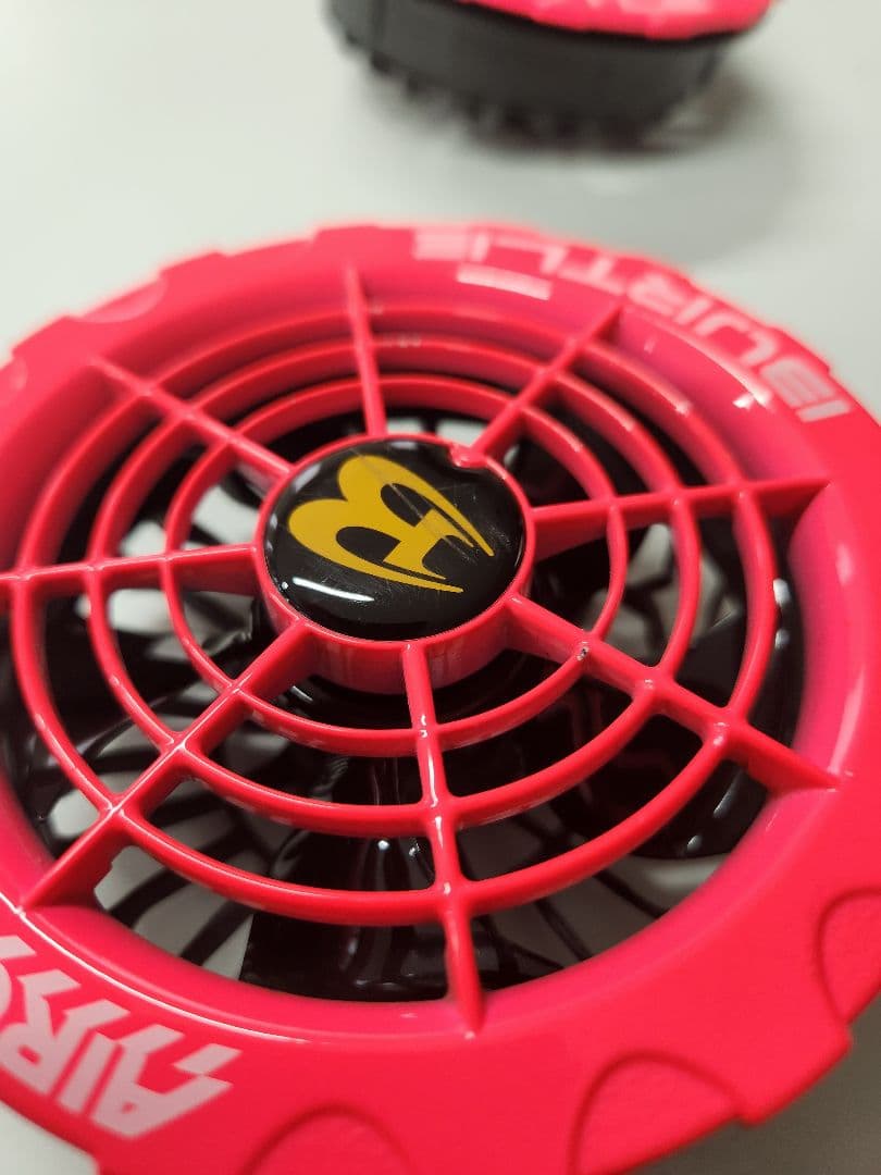 バートル17Vバッテリー ファンピンク2個 充電器はなし