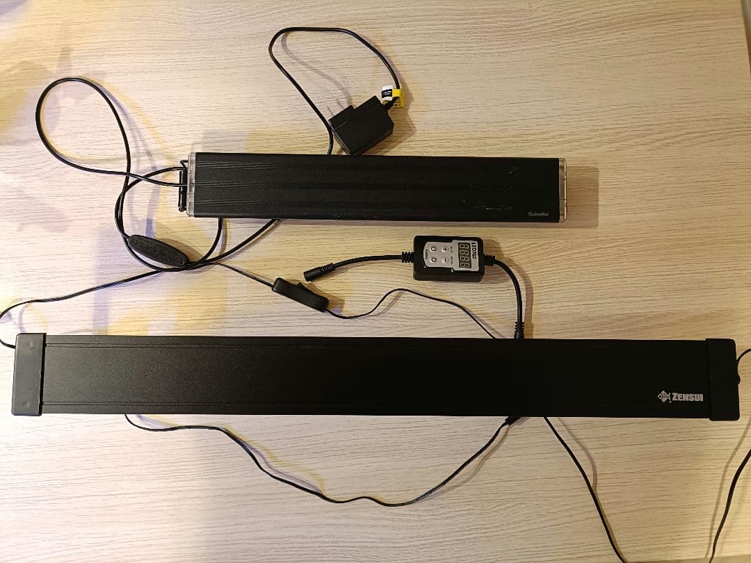 LED水槽ライト 60cm、30cm タイマー付き