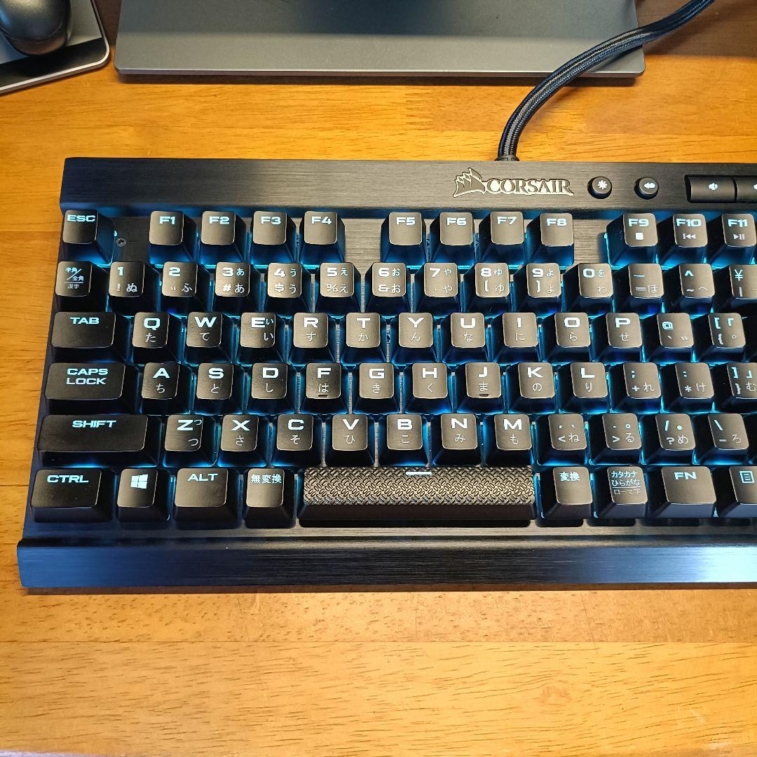 CORSAIR K65 RAPIDFIRE（銀軸） Logicool G403h