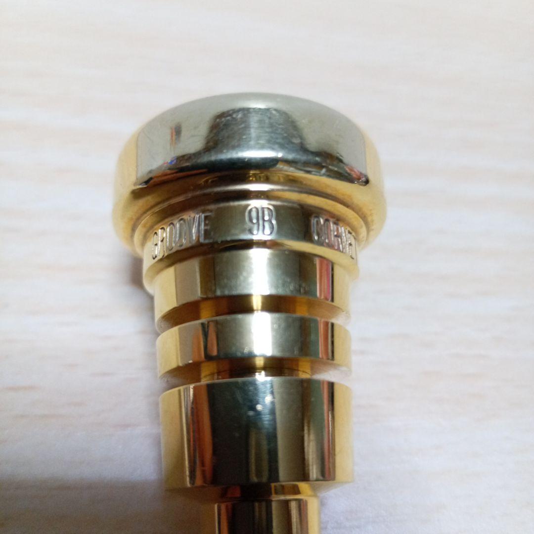 ベストブラス BESTBRASS コルネットマウスピース 9B GROOVE 金