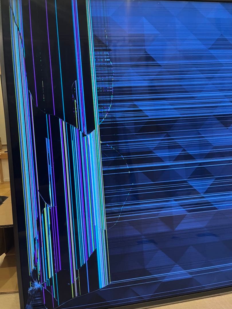 【ジャンク】KJ-49X9500G【画面割れ】