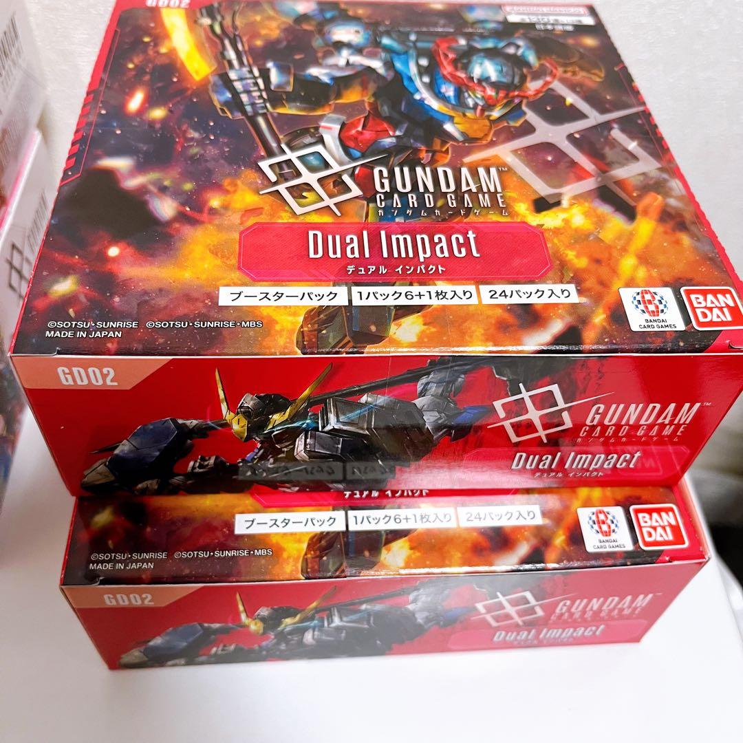 ガンダムカードゲーム　4BOX 新品未開封テープ付き