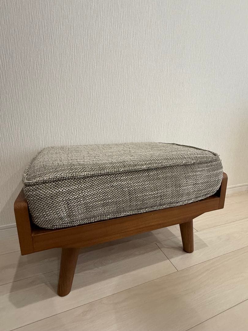 おはな様　unico オットマン　グレー