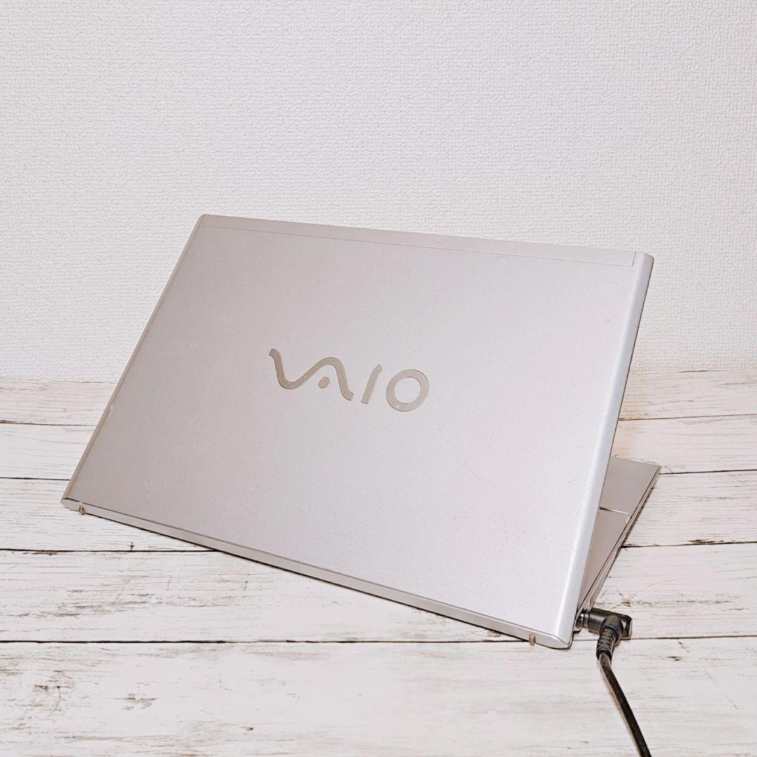 在宅ワークに♪VAIO 薄型軽量 13インチノートパソコン SSD i5 カメラ