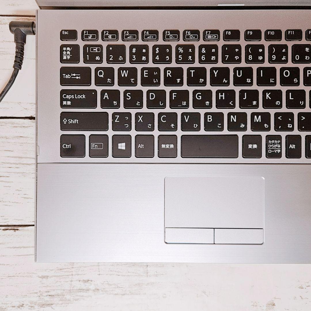 在宅ワークに♪VAIO 薄型軽量 13インチノートパソコン SSD i5 カメラ