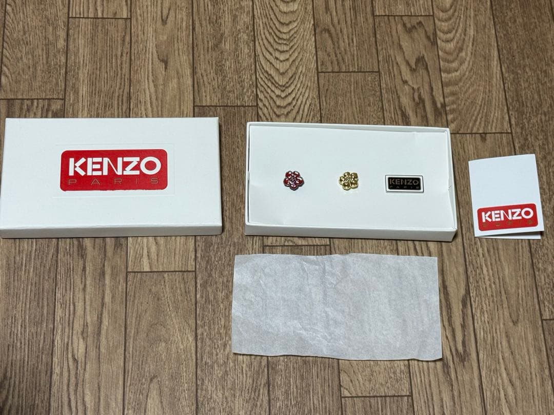 KENZO 'BOKE FLOWER' ピンズ