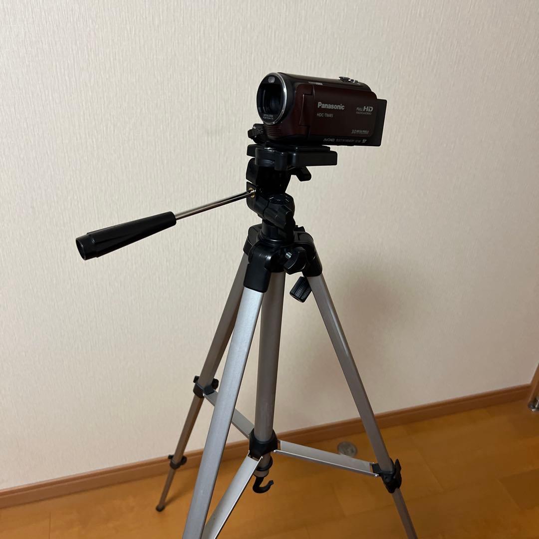 【三脚とセットで】Panasonic パナソニックHDC-TM45 ビデオカメラ
