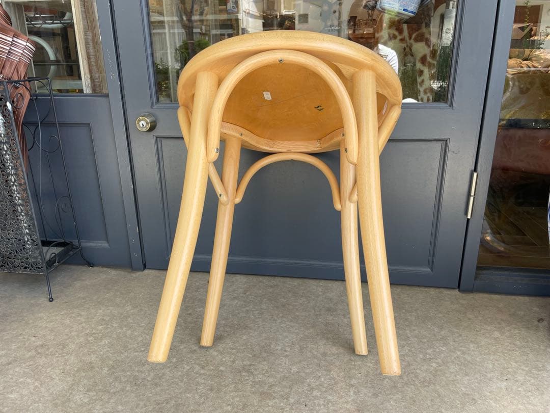 2B7054【トン】ベントウッドスツール