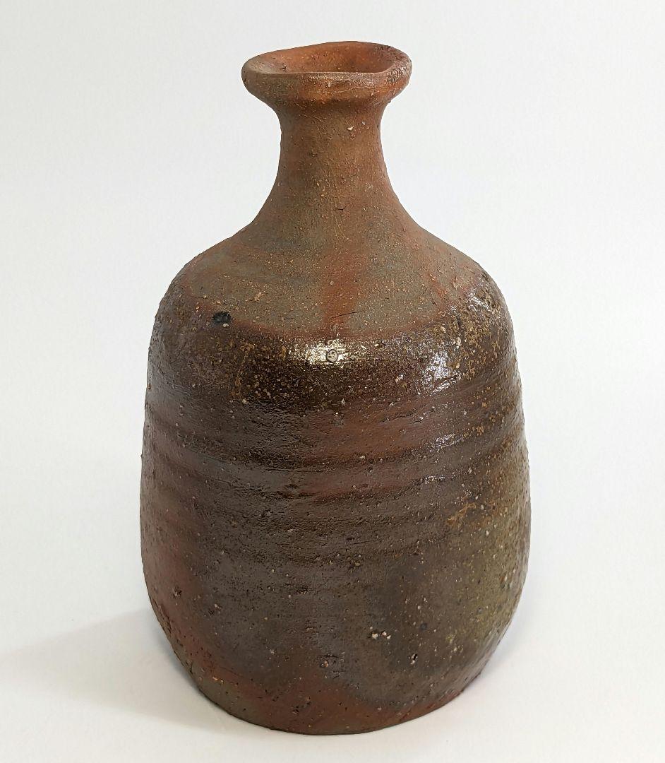 金重愫 備前焼 徳利 共箱 円山窯 酒器 とっくり 食器 工芸品 日本酒 緋襷