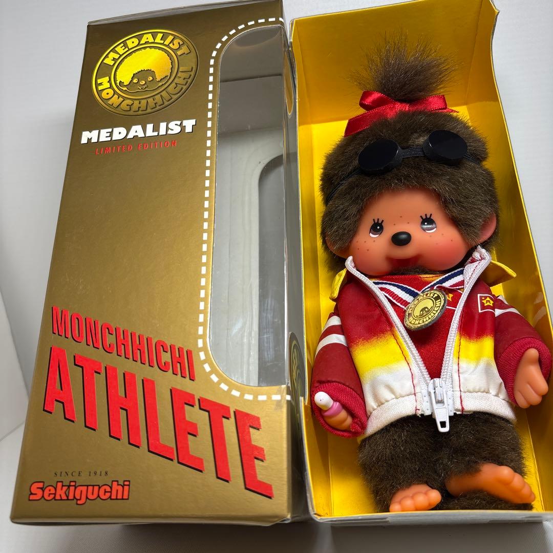 新品 2008年発売 金メダル 水泳 モンチッチ 2524
