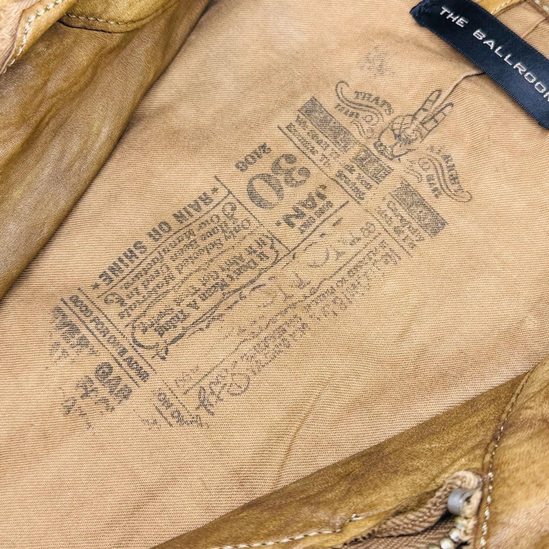 希少 No,No,Yes! ノーノーイエス レザー ジャケット ライダース