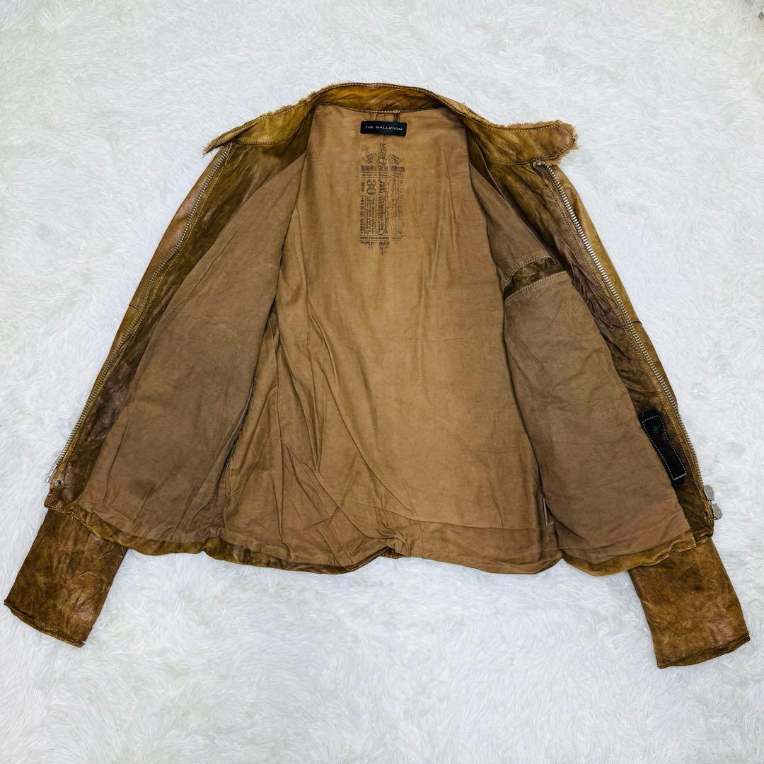 希少 No,No,Yes! ノーノーイエス レザー ジャケット ライダース