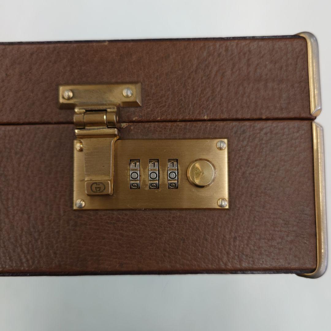 オールドグッチ　GUCCI　ヴィンテージ　アタッシュケース　シェリー