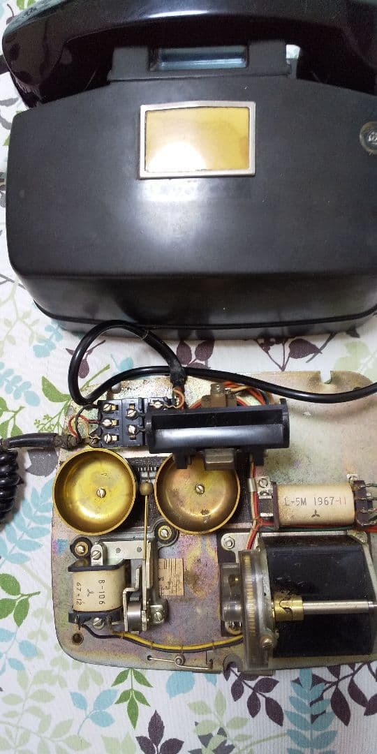 磁石式電話機　４１号M　レトロ