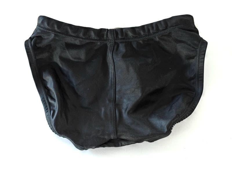 ピ*ヨ様 1312　送料無料　アディダス 黒ツヤ 競パン　サイズS