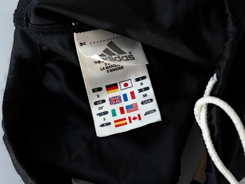 ピ*ヨ様 1312　送料無料　アディダス 黒ツヤ 競パン　サイズS