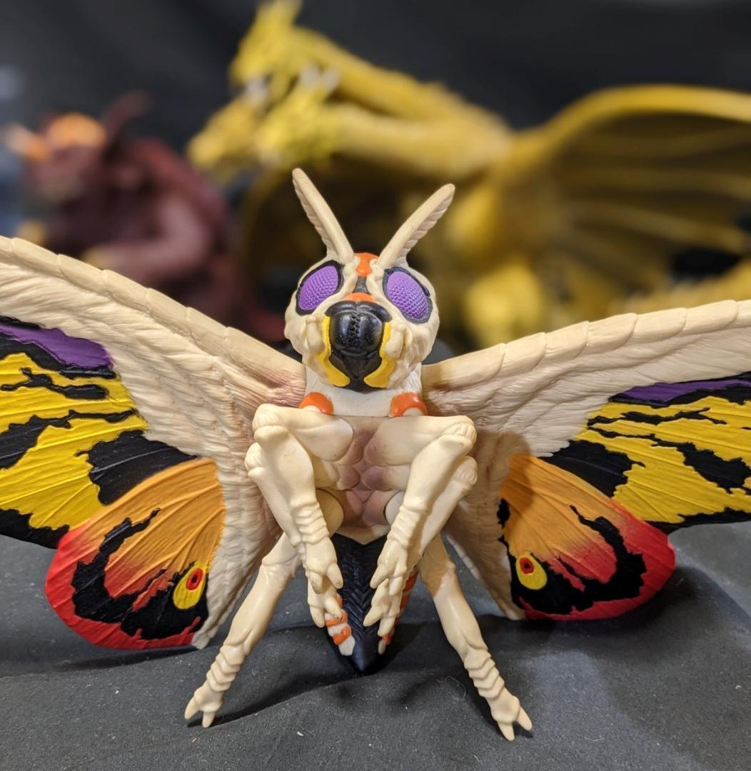 ＧＭＫ大怪獣総攻撃 ゴジラ×モスラ×キングギドラ×バラゴン（バンダイ）４体セット