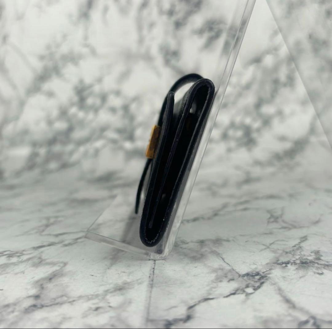 85 HERMES エルメス　べアン　キーケース　6連　L刻印