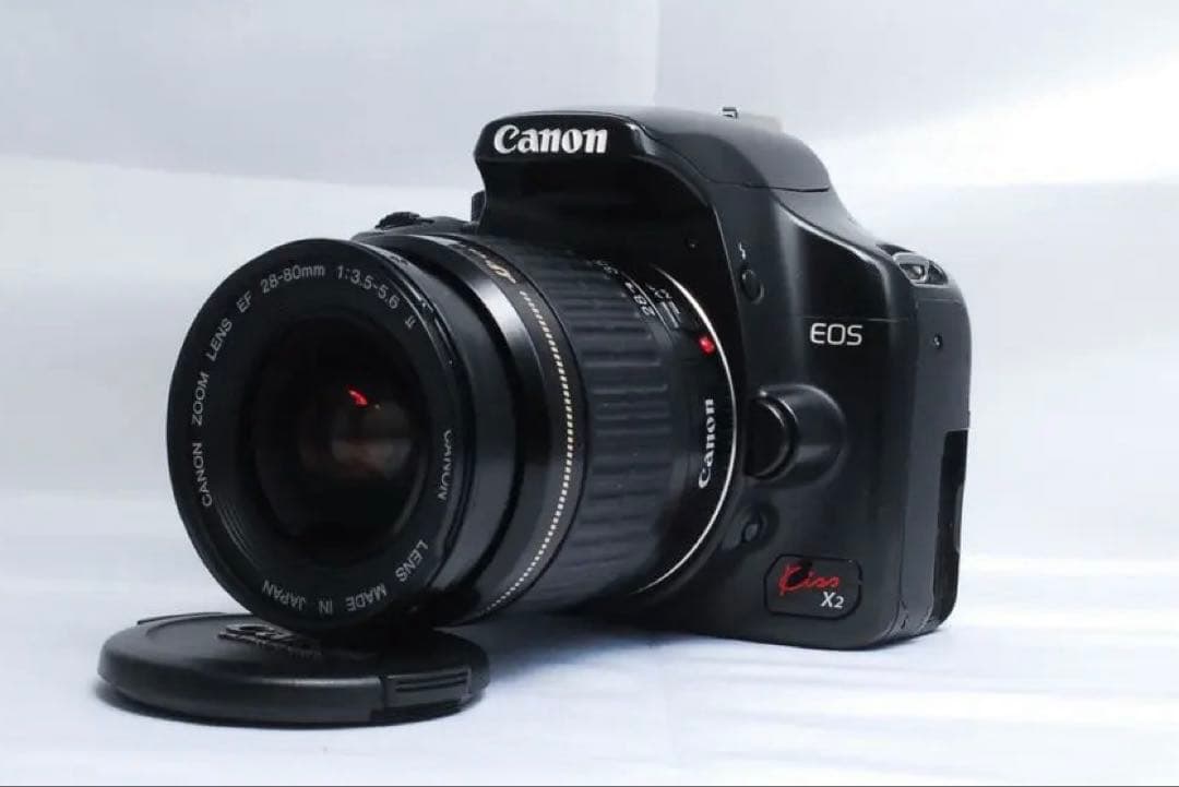 美品❤️Canon kiss X2 シングルレンズセットEF 28-80mm