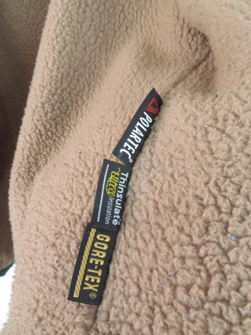 90s LLビーン ゴアテックスシンサレート中綿ナイロンフリース ジャケット M