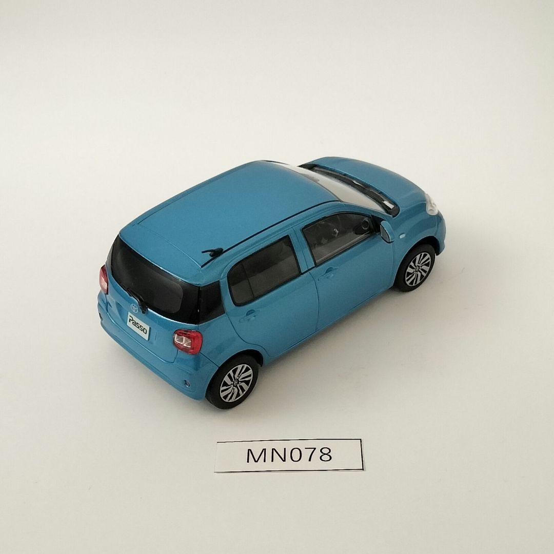 TOYOTA パッソ ミニカー 色見本 6台セット 非売品 1/30 展示用模型