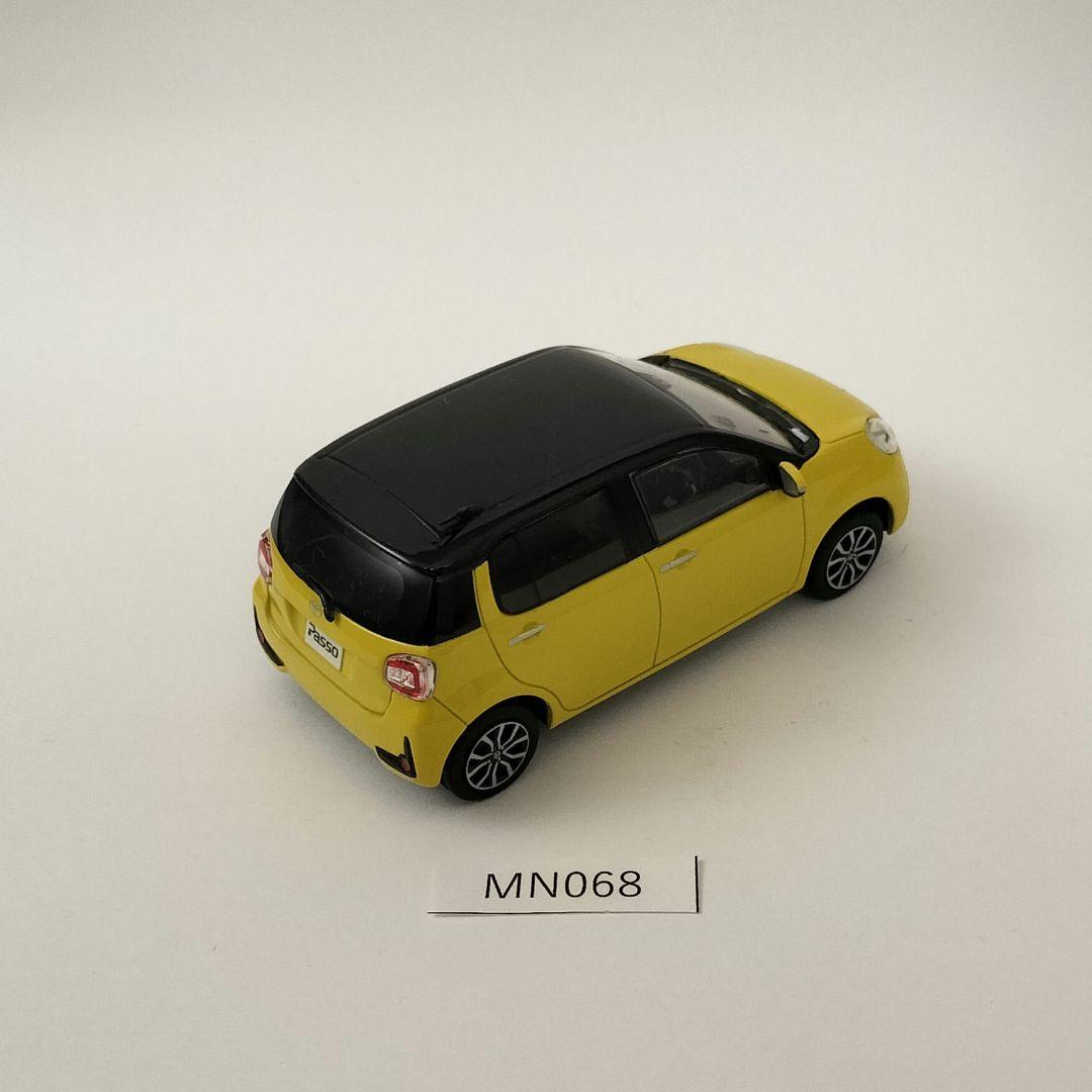 TOYOTA パッソ ミニカー 色見本 6台セット 非売品 1/30 展示用模型