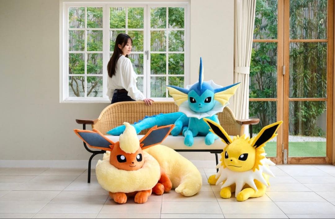 限定特価✩等身大 サンダース ぬいぐるみ