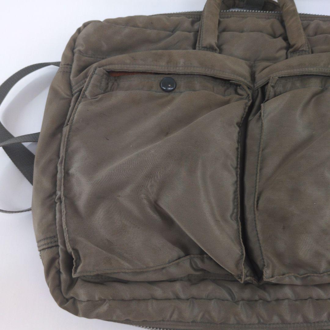 レア　PORTER タンカー　3WAYブリーフケース　カーキ　希少　廃盤