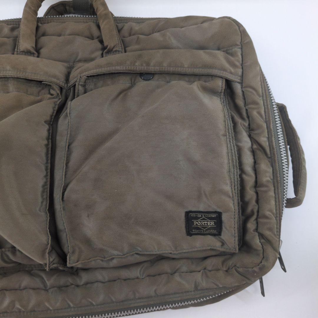 レア　PORTER タンカー　3WAYブリーフケース　カーキ　希少　廃盤
