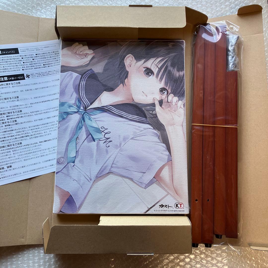 BLUE REFLECTION 幻に舞う少女の剣 イーゼル付きキャンバスアート