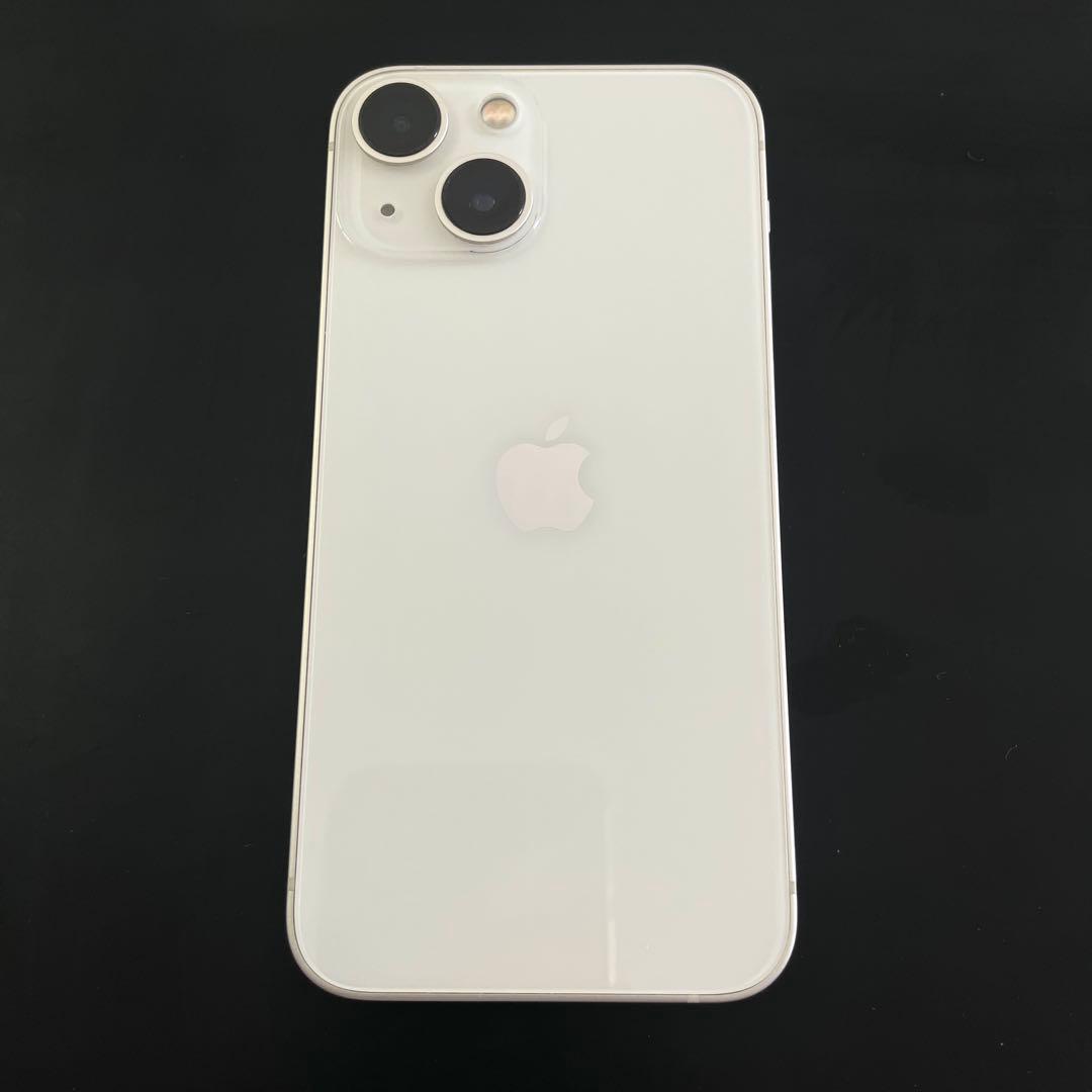 美品　iPhone13 mini 128GB スターライト バッテリー100%