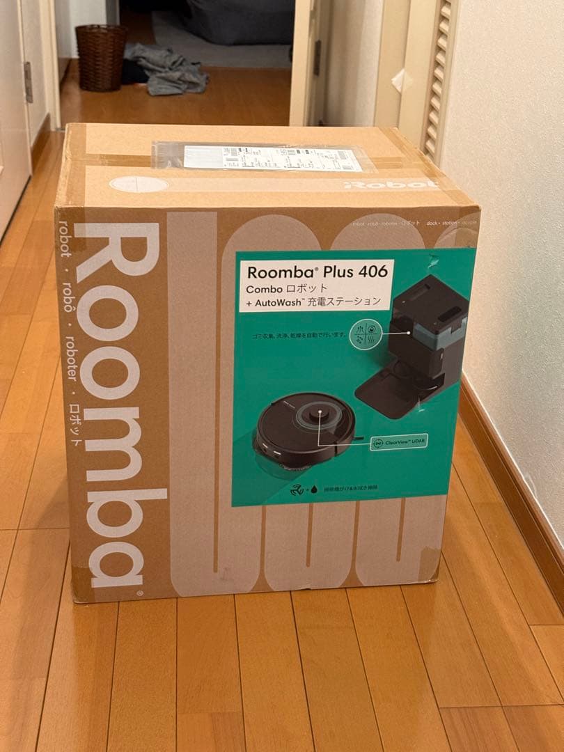 【国内正規品】ルンバ Plus 406 +AutoWash Roomba 405