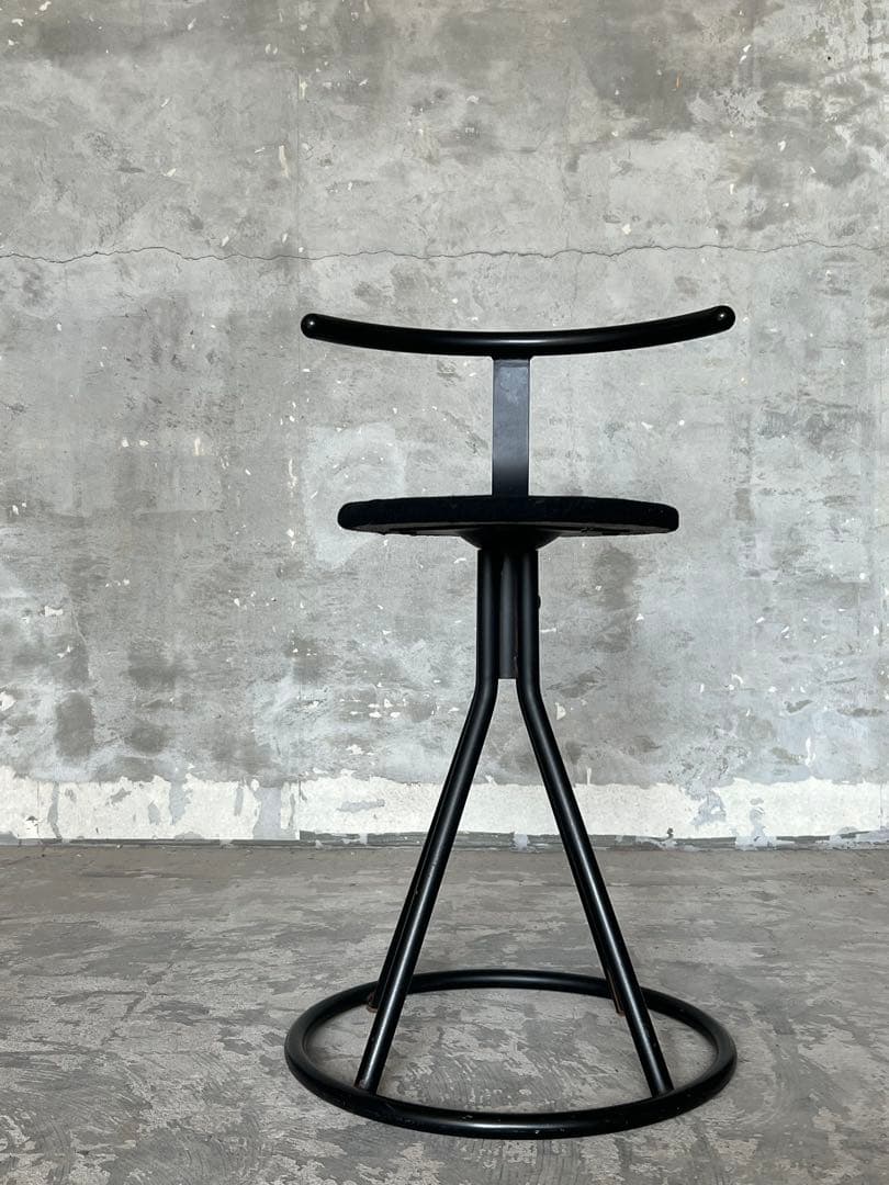 80年代 ポストモダン ヴィンテージ チェアー ／ カウンター回転椅子 店舗什器