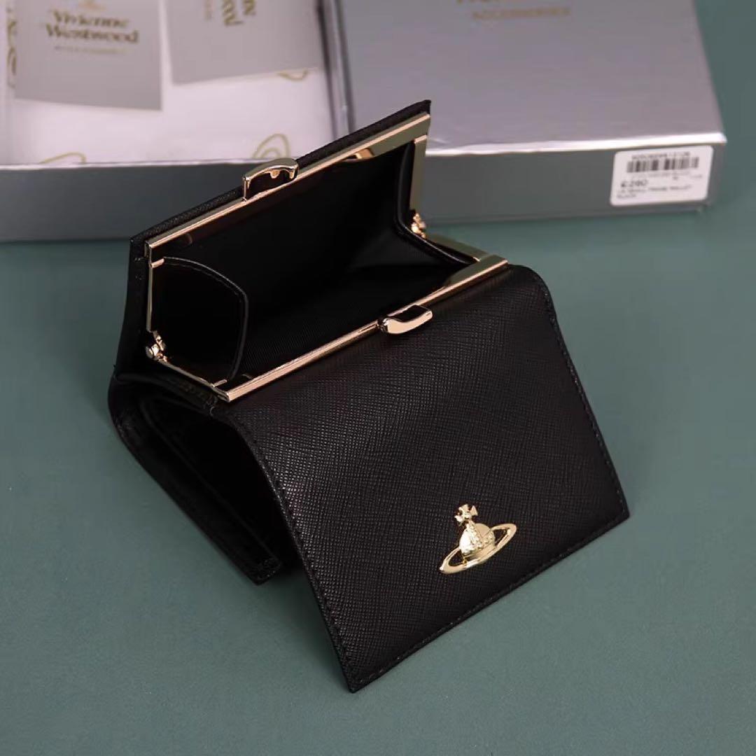 Vivienne Westwood ヴィヴィアン三つ折り財布金マーク-13106