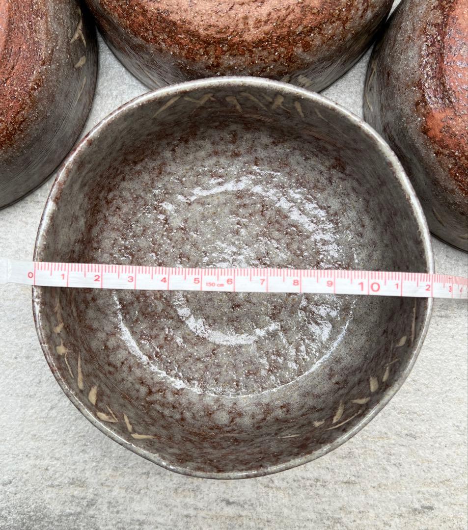 【新品未使用】秀嶺造 唐津竹 抹茶椀 10客セット　箱付 茶道具 茶道