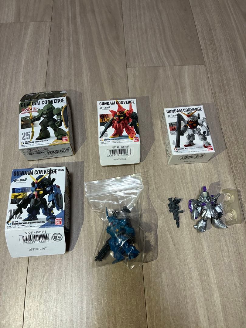 ガンダムコンバージ　フィギュアセット　6体　ケンプファー他