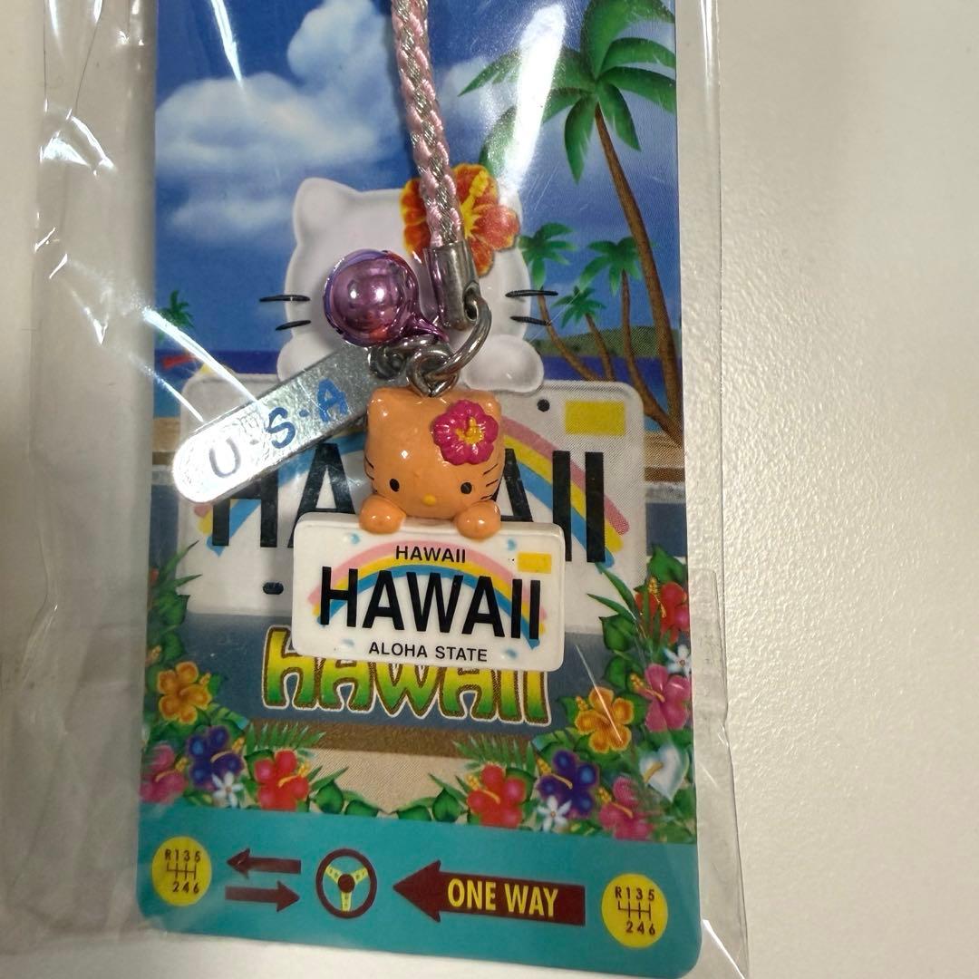 Hello Kitty Hawaii ハローキティ ストラップ 日焼けキティ