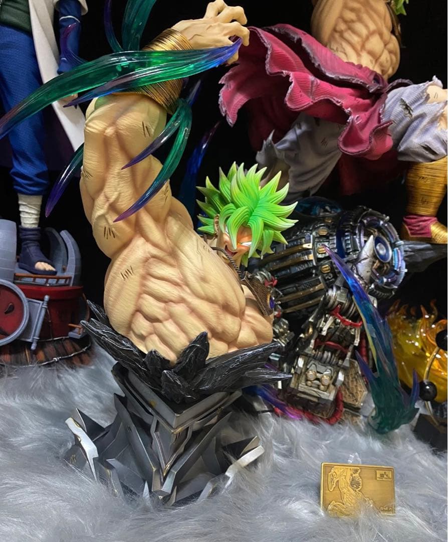 ドラゴンボール 孫悟空 ブロリー フィギュア ガレージキット