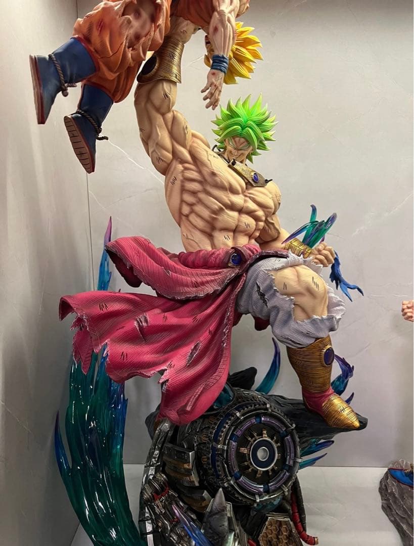 ドラゴンボール 孫悟空 ブロリー フィギュア ガレージキット