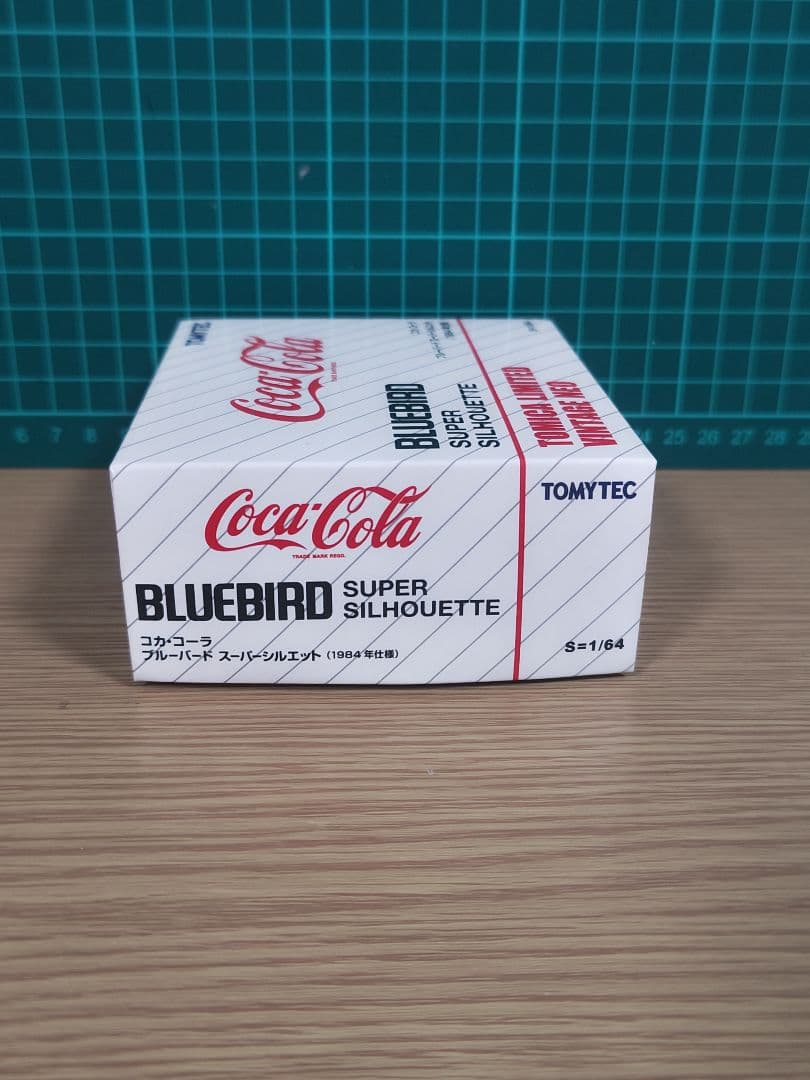 トミカリミテッド　コカ・コーラブルーバードスーパーシルエット（1984年仕様)