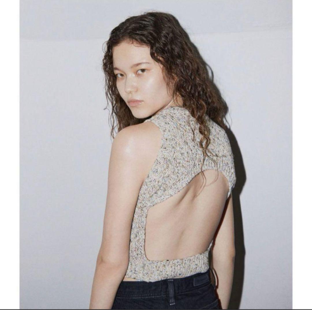 THE SHISHIKUI mix ns シシクイ サマーニット タンク